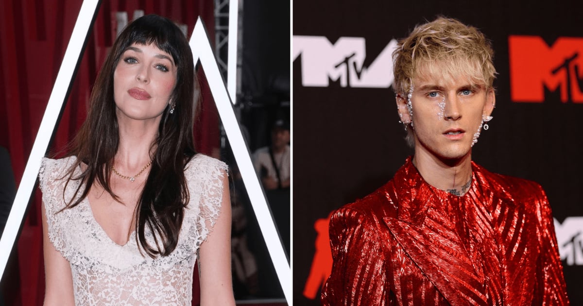 Dakota Johnson said she does not address dating rumors because people will believe what they want, adding that she does not have the energy to fight them (AP Photo/Scott Garfitt and Getty Images)