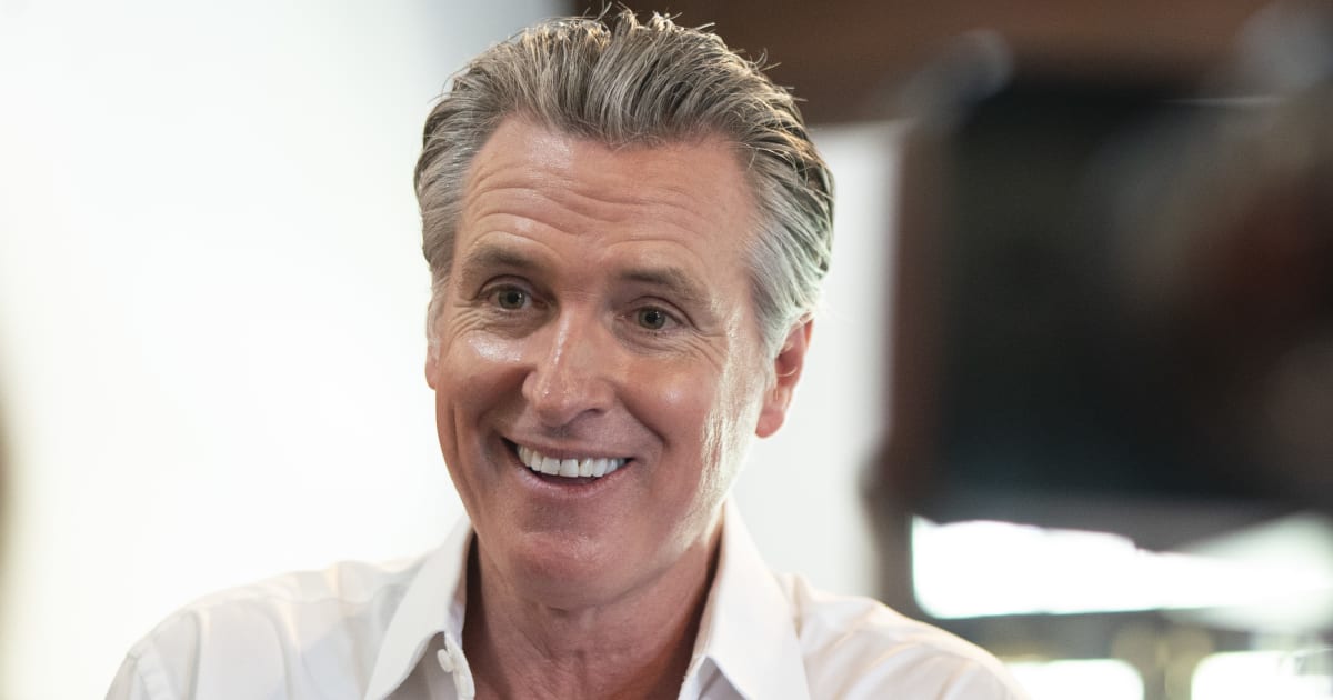 Gavin Newsom recently signed a package of gun-safety measures (Getty Images)