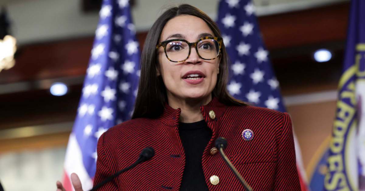 As per the Axios report, candidates and party officials in swing states are concerned about Alexandria Ocasio-Cortez's political standing and her potential impact on closely contested races (Getty Images)