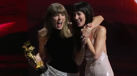 Dakota Johnson hails 'visionary' Taylor Swift as she presents first Artist Director honor at VMAs