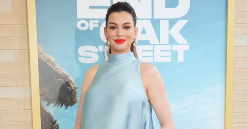 Anne Hathaway reveals doctor banned her from ‘Hot Ones’ press tour over early labor concerns
