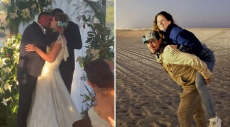 Lana Del Rey shares rare Louisiana wedding photos as she celebrates two years with Jeremy Dufrene