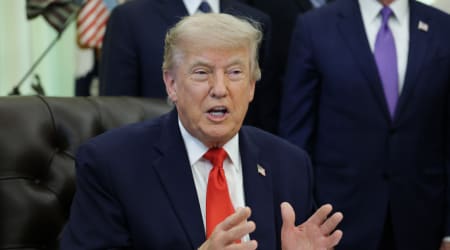 Trump posts White House press room image with 'FDR pool' twist