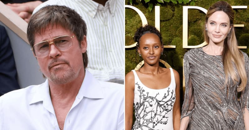 Brad Pitt and Angelina Jolie’s daughter Zahara legally drops father’s surname from her name