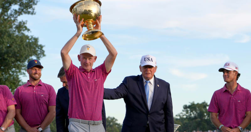 ‘He gets all the credit’: Team USA captain thanks Trump after Presidents Cup comeback