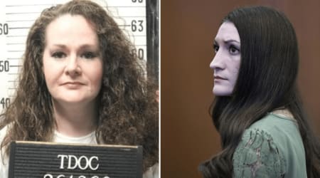 Woman hours from execution says she and Lindsay Clancy got into trouble over 'female issues'
