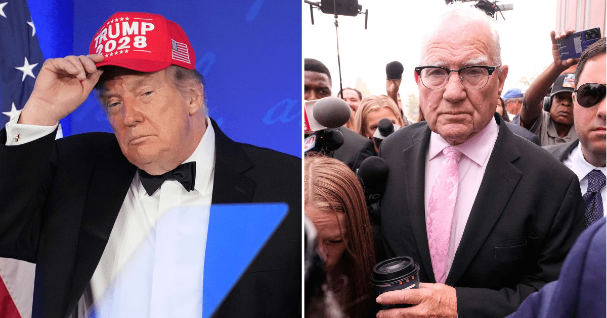 Reddington targets Trump and other public figures, saying he was responding to their calls for Clancy’s punishment (AP Photos)