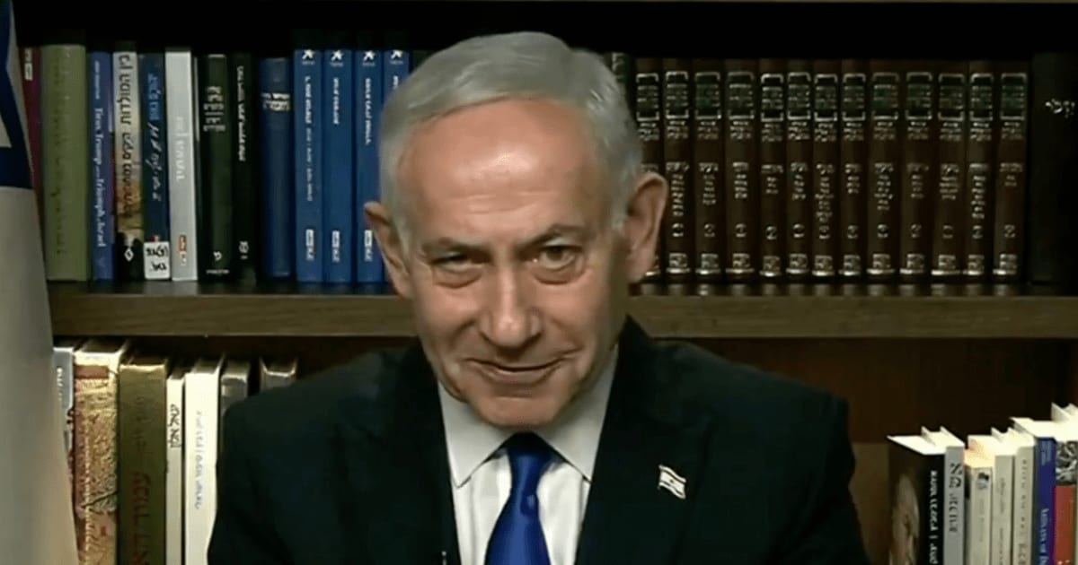 Benjamin Netanyahu said an Israeli plumber, an injured Indian captain and passengers stopped a cockpit attack on a Dubai-to-Tel Aviv flight, drawing Donald Trump’s praise (@FoxNews/X)