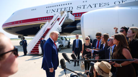 Fact Check: Did Trump announce travel fee for press members flying on Air Force One?