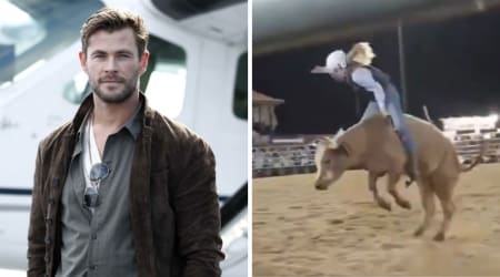 Chris Hemsworth celebrates daughter India, 14, as she wins all-boys rodeo contest: ‘Proud moment’