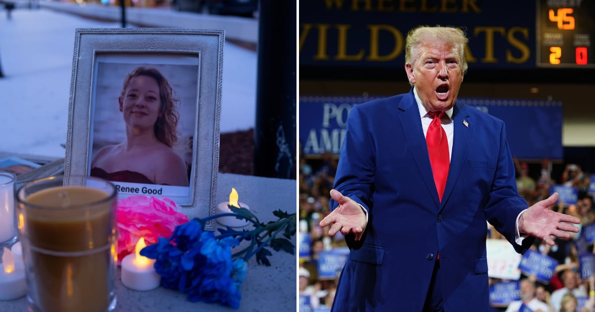 Renee Good's family filed two federal lawsuits over her fatal ICE shooting, seeking damages from the government (Getty Images, AP Photos)