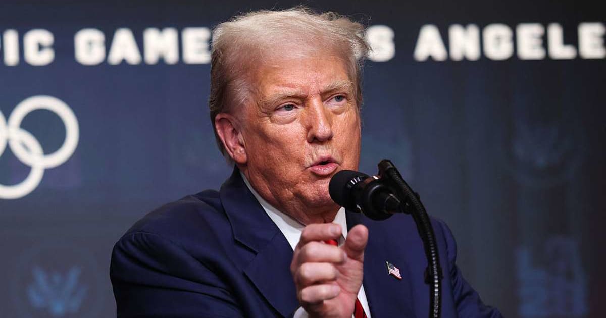 Trump was asked what he would miss most about the White House when he leaves office at the end of his second term, and he spoke about the historic West Wing office (Getty Images)