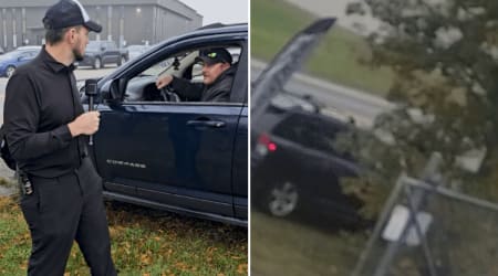Video shows Maine reporter narrowly escape death as man tries to crush him with car