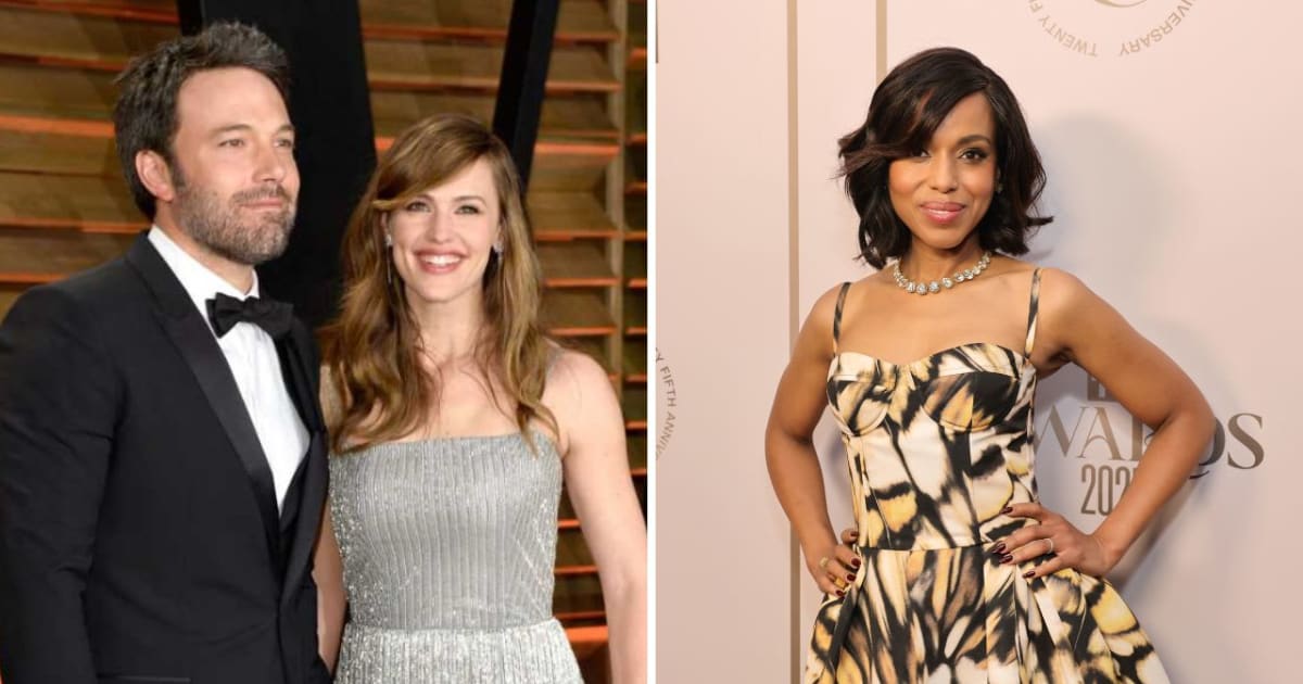 Ben Affleck revealed the unique connection between Jennifer Garner and Kerry Washington during the Wednesday, September 30, episode of Washington’s new 'Street You Grew Up On' podcast (Getty Images)