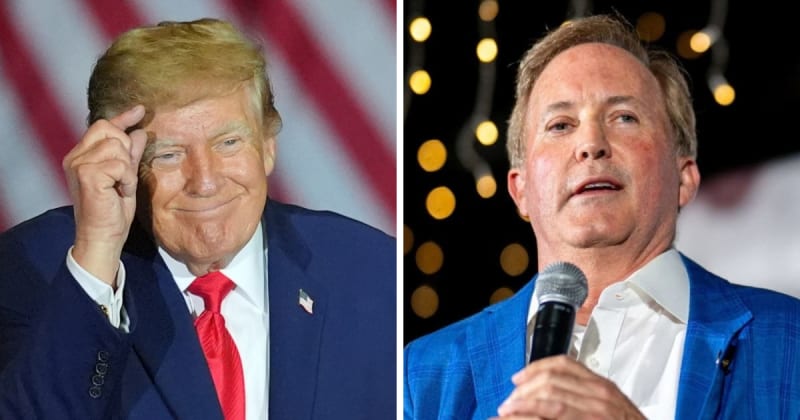 Trump acknowledges Ken Paxton is a 'little controversial' while still backing him for Senate
