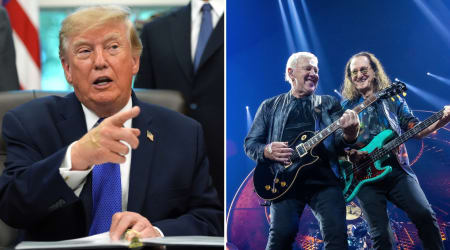 Fact Check: Did Trump ban people from listening to Canadian band RUSH amid trade war?