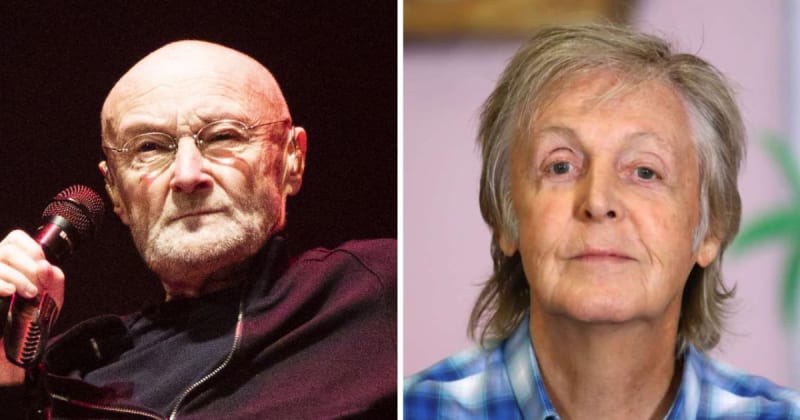 Phil Collins reveals he 'kissed and made up' with Paul McCartney after decades-long feud