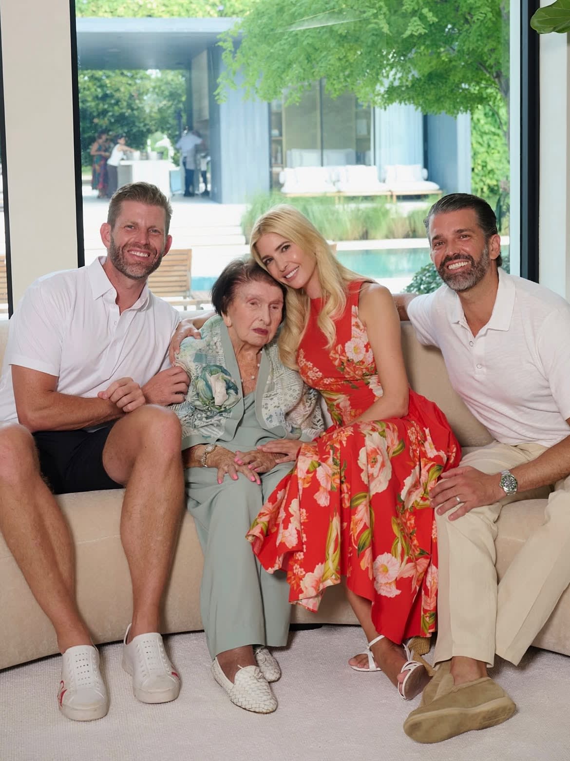 Ivanka Trump shared photos from her grandmother's 100th birthday celebration (@ivankatrump/Instagram)