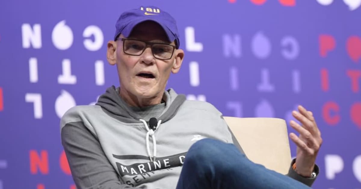 Democratic strategist James Carville singled out Virginia's 7th District race as pivotal to Democrats' 2026 House fight (Jason Kempin/Getty Images for Politicon )