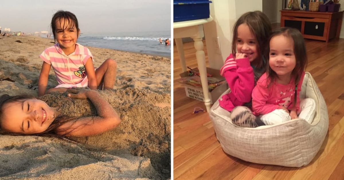 Mabel Lowe shared 15 photos with her late sister Fiona, offering a glimpse into their close bond through playful childhood memories and carefree moments (@mabellowe/Instagram)