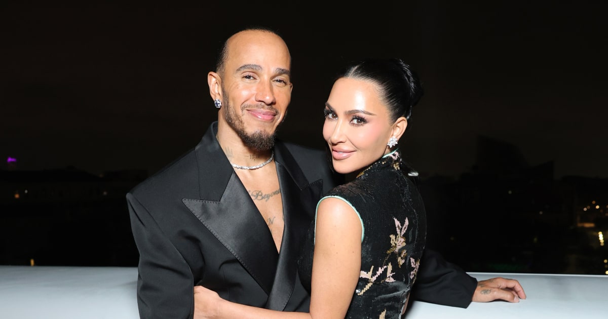 Lewis Hamilton and Kim Kardashian first sparked romance rumors in early February (Stefanie Keenan/Getty Images for Lucas Museum of Narrative Art)