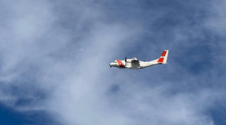 Debris found near Nantucket from missing medical jet carrying six people as search continues