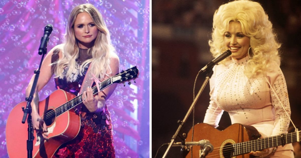 Miranda Lambert spoke about Dolly Parton's influence on her new album 'Crisco' (Terry Wyatt/Getty Images, David Redfern/Redferns)