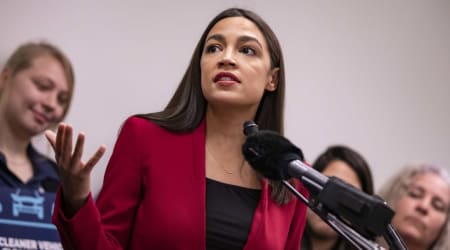AOC warns 'cynics' are turning Democrats against immigrants and trans people from church pulpit