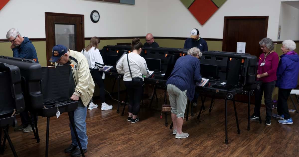 Voters cast ballots as state races and ballot measures brought local issues into focus (AP Photo/Cara Penquite)