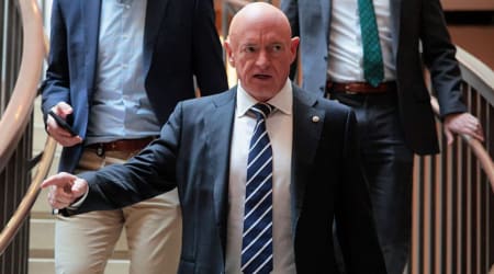 Mark Kelly takes aim at Trump's $5,000 promise as he lays out Democrats' plan to cut costs