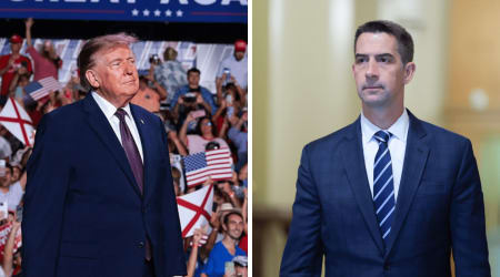 Trump leaks Tom Cotton’s cell number in fury over stalled daylight saving time bill