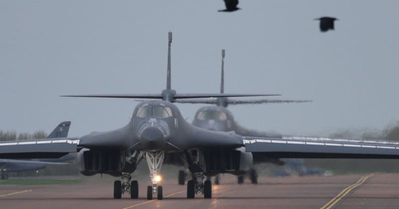 US Air Force pulls out all bombers from British air base following security incident