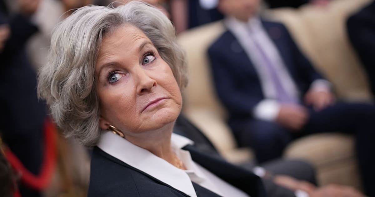 The records were collected while Wiles was a private citizen and Trump campaign official during the Biden-era federal investigation (Andrew Harnik/Getty Images) 