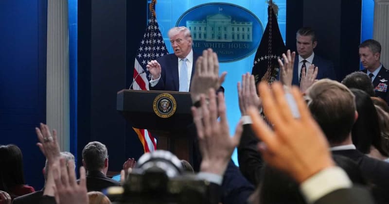 Trump admin blocks Politico from Air Force One as press access lawsuit remains active