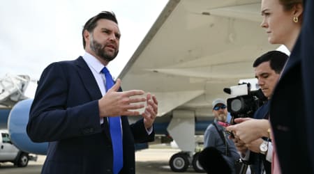 ‘Part of living in a constitutional republic’: JD Vance defends Trump ads