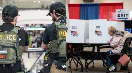 Trump DOJ sued over plan to put record 1000 federal officials at polling places as midterms near