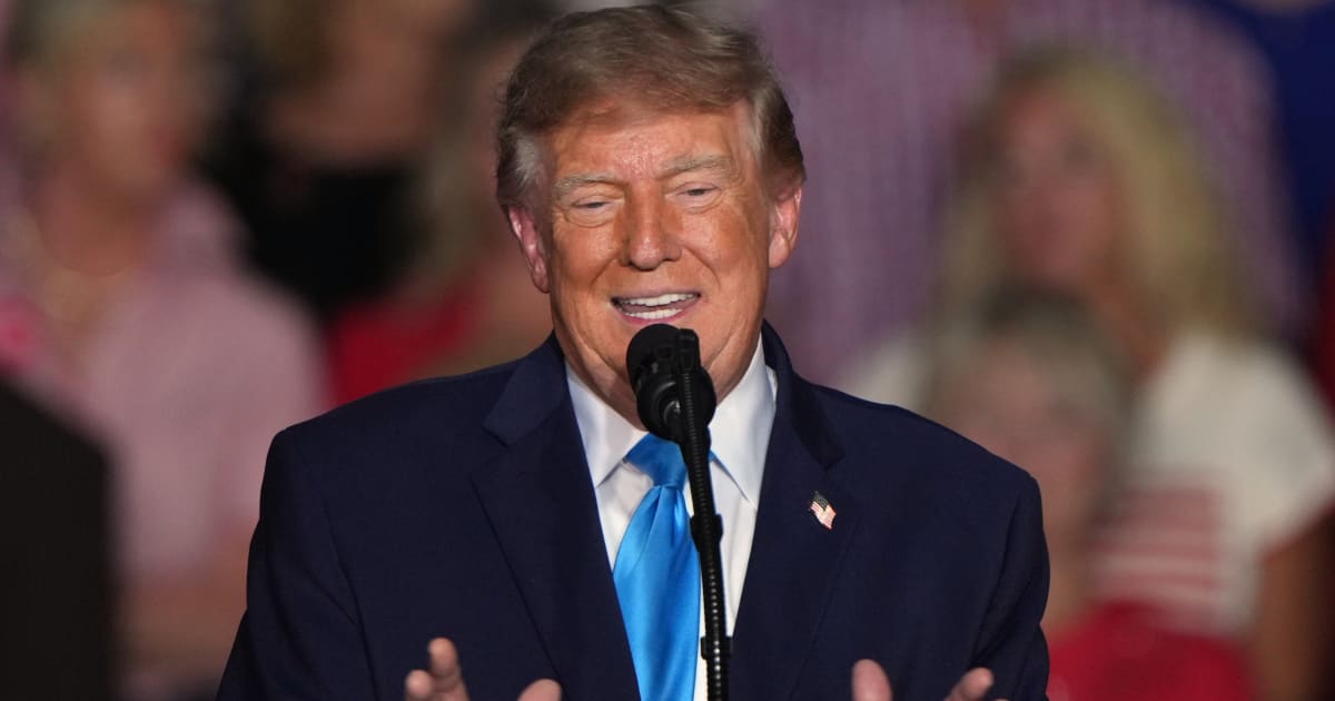 President Donald Trump announced that he will personally fund the TV ads, or, as he calls them, 'public service announcements,' that were previously paid for with government funds (AP Photo/Charlie Riedel)