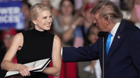 ‘Perfect person’: Trump praises Natalie Harp after she hands him diesel order to sign in Nebraska