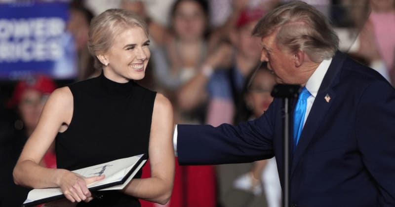 ‘Perfect person’: Trump praises Natalie Harp after she hands him diesel order to sign in Nebraska
