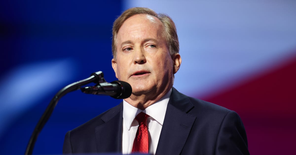 Ken Paxton said he had little control over his Senate campaign, with key issues and messaging coming from Washington (Getty Images)