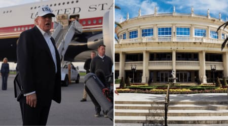 Trump attacks New York Times over Doral Golf Resort photo he claims was 'doctored'