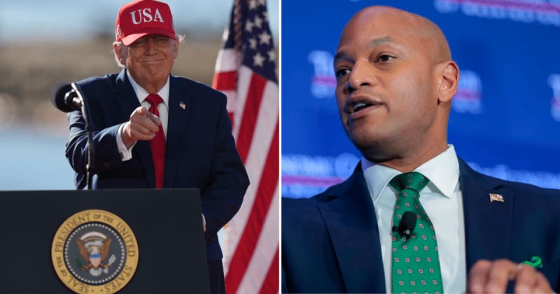 Trump, Maryland Governor Wes Moore spar over massive jobs deal during president's visit 