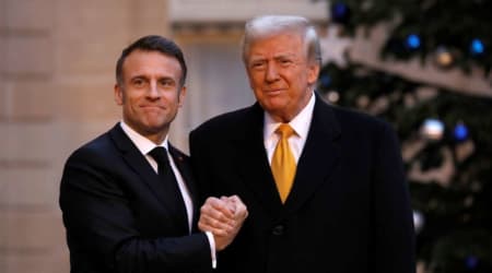 Trump blames France school protests on 'out-of-control mass migration' and Islam