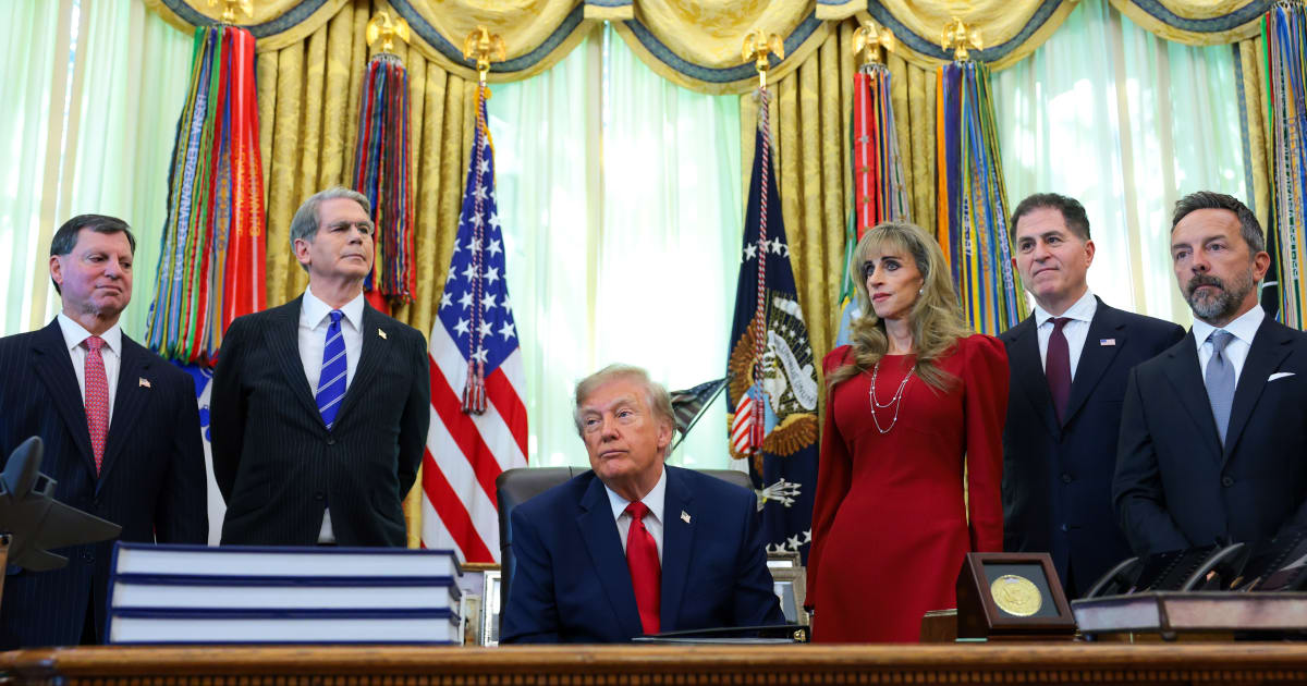 President Donald Trump during an event in the Oval Office of the White House on October 07, 2026 (Anna Moneymaker/Getty Images)