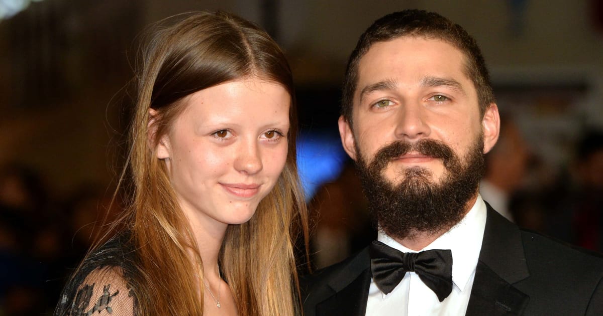Mia Goth reportedly filed for divorce from Shia LaBeouf on Tuesday, October 6, citing 'irreconcilable differences' (Anthony Harvey/Getty Images for BFI)