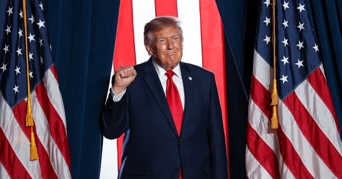 President Donald Trump walks out on stage to speak during a campaign rally at the Freeman Coliseum on October 7, 2026, in San Antonio, Texas (Getty Images)