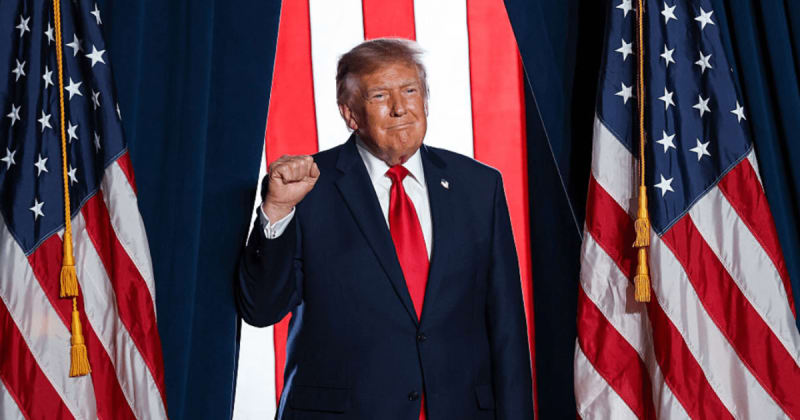 Trump stops Texas rally speech to ridicule protesters: ‘They are bad-looking people’