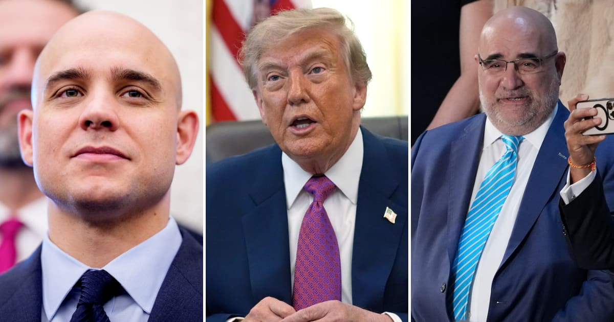Donald Trump made the remarks after a New York Times report claimed that Chris LaCivita and James Blair traveled to Republika Srpska to advise its government ahead of elections over the weekend (Getty Images) 