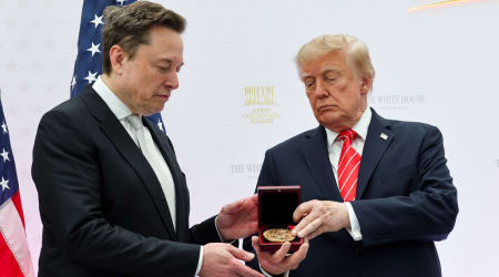 Trump honors Elon Musk with top science medal and hails him as the new-age 'Thomas Edison'