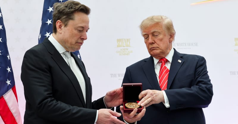 Trump honors Elon Musk with top science medal and hails him as the new-age 'Thomas Edison'